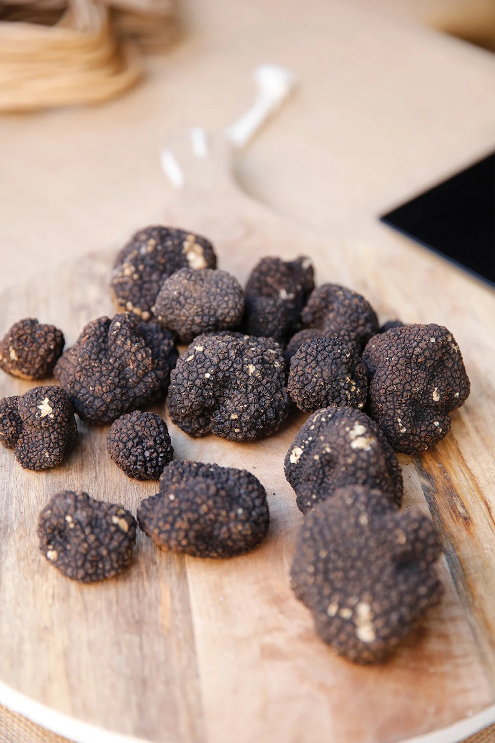 black truffles