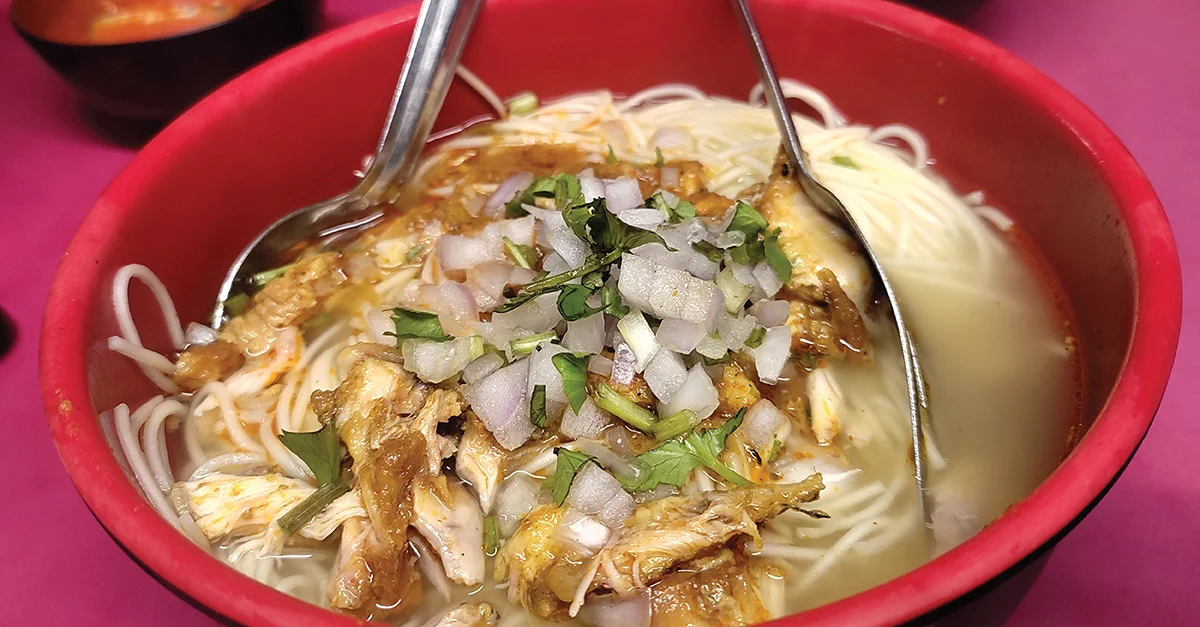 Tibetan noodle soup